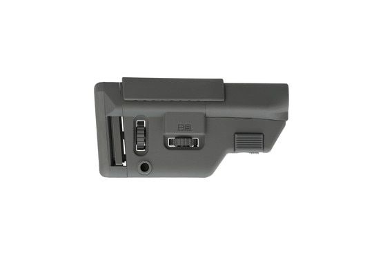 B5 systems 5.56 collapsible precision carbine stock wolf grey features an internal tensioner